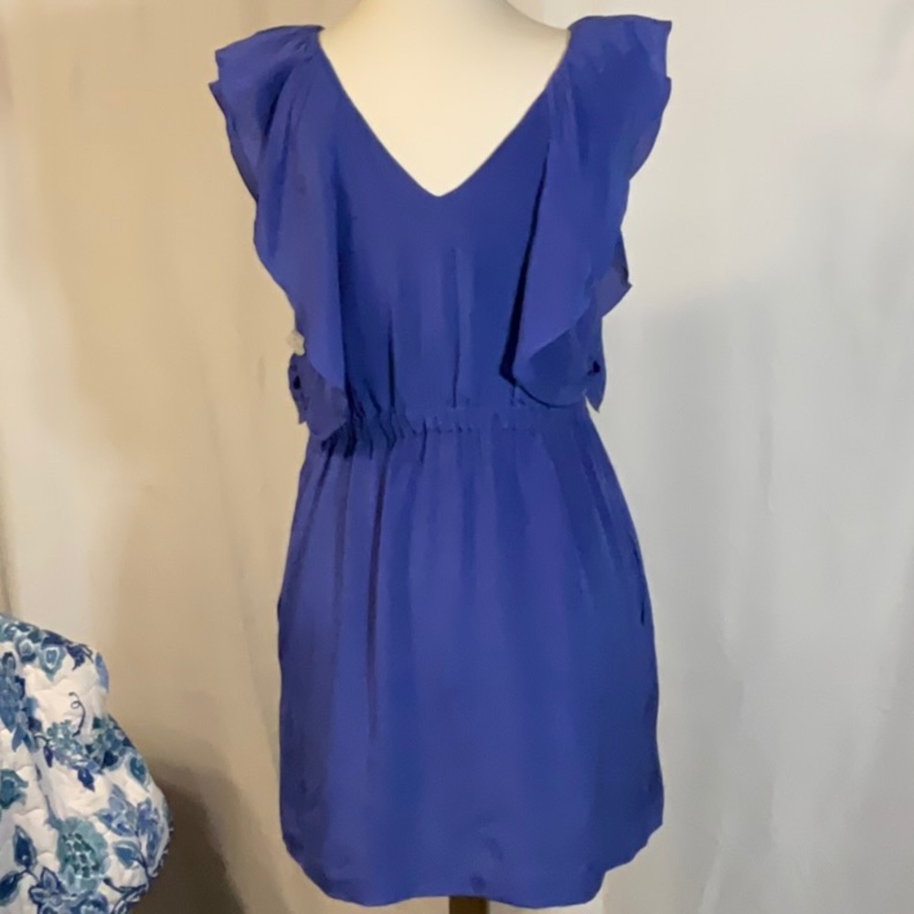 Leifsdottir Ruffled Silk Dress - Picture 4 of 8